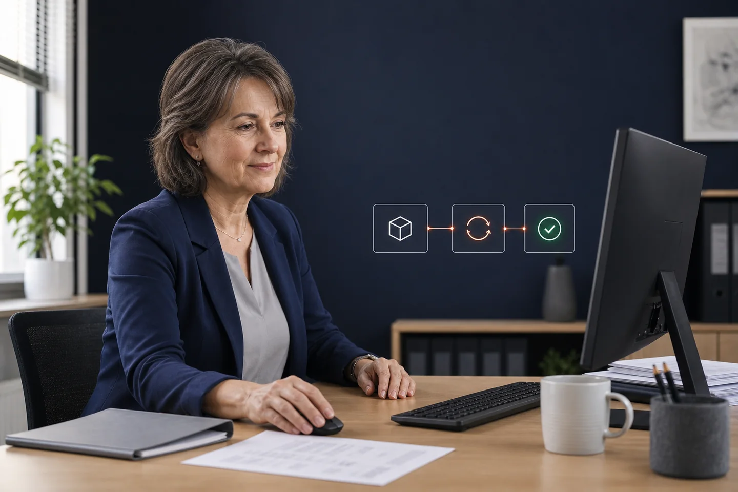 Účetní pracuje s průběžně aktualizovaným modulem NahrAI